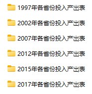 【0001】世界、OECD、全国、各省投入产出表（1987-2020）-数据论坛论坛-交流论坛-一颗规划生