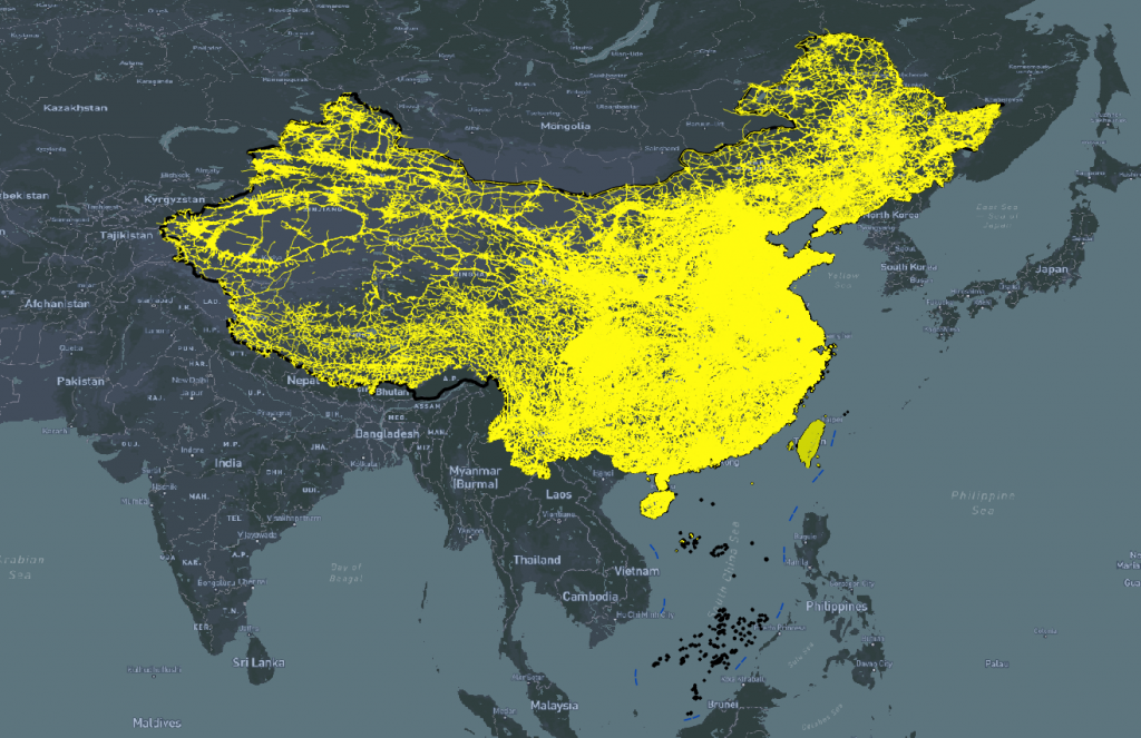 【0025】2022年中国道路分层级矢量数据-数据论坛论坛-交流论坛-一颗规划生